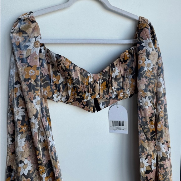 NWT Rumer PALOMA LONG SLEEVE CROP sizes XS and L - Picture 5 of 10